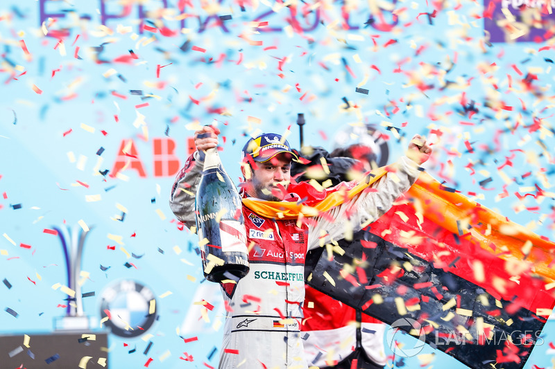 Daniel Abt, Audi Sport ABT Schaeffler, wins the Berlin ePrix