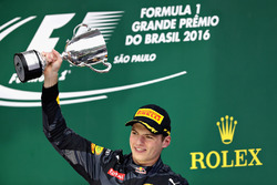 Podium: derde Max Verstappen, Red Bull Racing