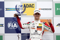 Rookie Podium: 1. Mick Schumacher, Prema Powerteam, Dallara F317 Mercedes-Benz