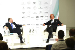 Angelo Sticchi Damiani, Vorsitzender des italienischen Automobil-Verbands, mit FIA-Präsident Jean Todt