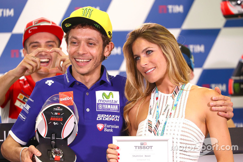 #5: Valentino Rossi mit Elonora Pedron, der Ex-Frau von Max Biaggi