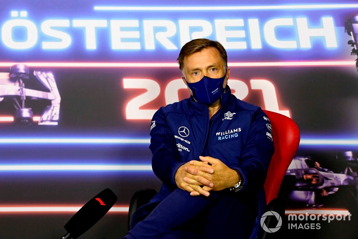 Jost Capito, CEO, Williams, in the team principals Press Conference