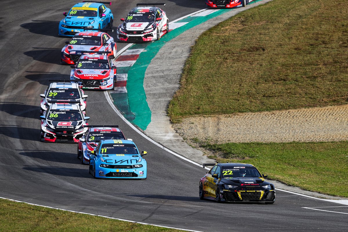 Azione di partenza, Frédéric Vervisch, Comtoyou Team Audi Sport Audi RS 3 LMS conduce