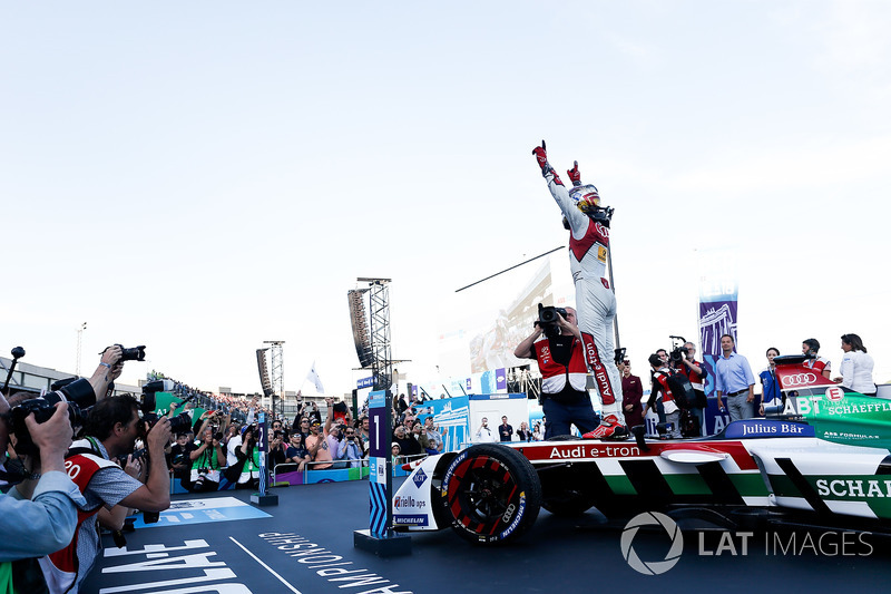 Daniel Abt, Audi Sport ABT Schaeffler, wins the Berlin ePrix
