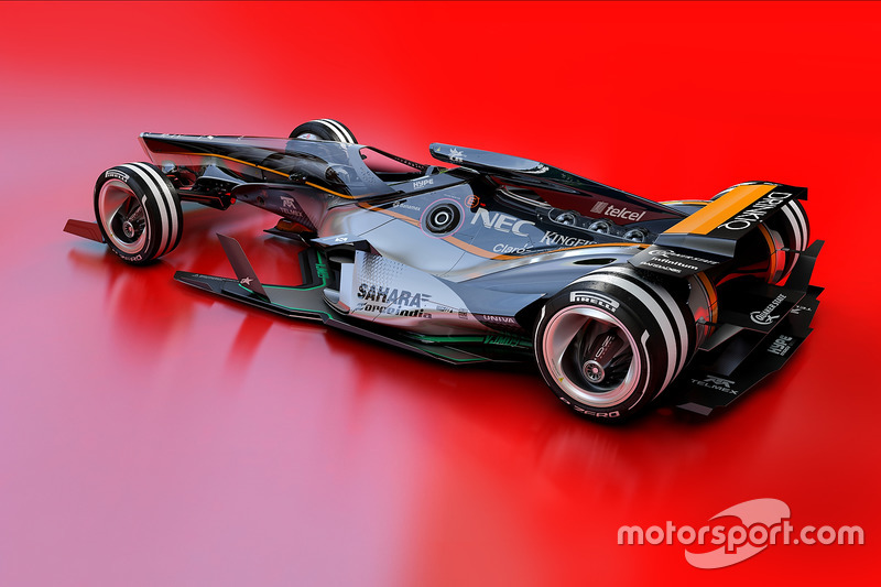 Designstudie: Force India 2030
