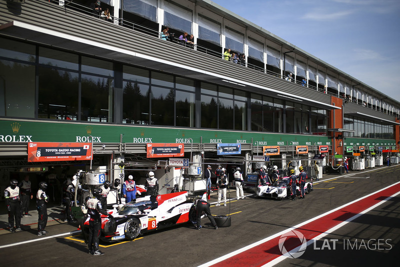 Себастьен Буэми, Казуки Накаджима, Фернандо Алонсо, Toyota Gazoo Racing, Toyota TS050 Hybrid (№8)