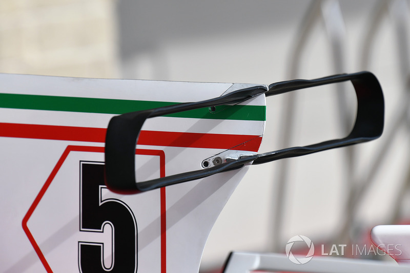 Ferrari SF70H t-wing detalle