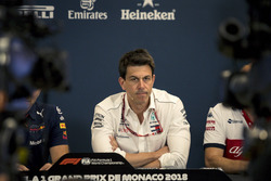 Toto Wolff, Mercedes AMG F1 Director of Motorsport in the Press Conference