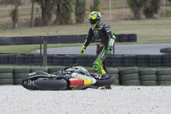 Pol Espargaro, Tech 3 Yamaha crash