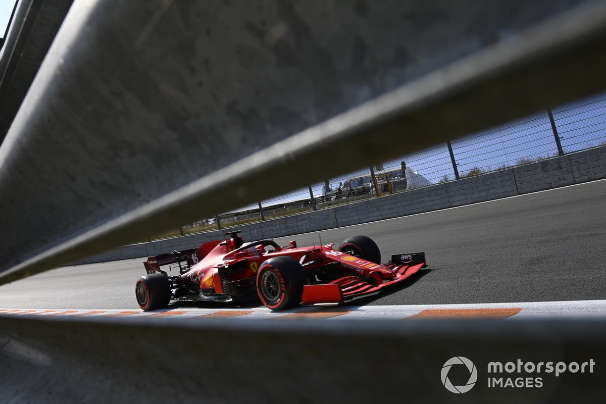 Charles Leclerc, Ferrari SF21, keluar sebagai yang tercepat dalam FP2 F1 GP Belanda 2021