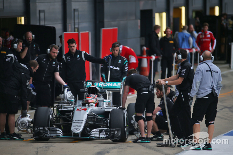 Pascal Wehrlein, testrijder Mercedes AMG F1 W05 Hybrid
