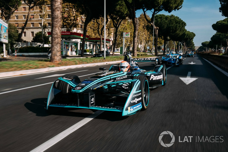 Nelson Piquet Jr., Jaguar Racing y Sébastien Buemi, Renault e.Dams