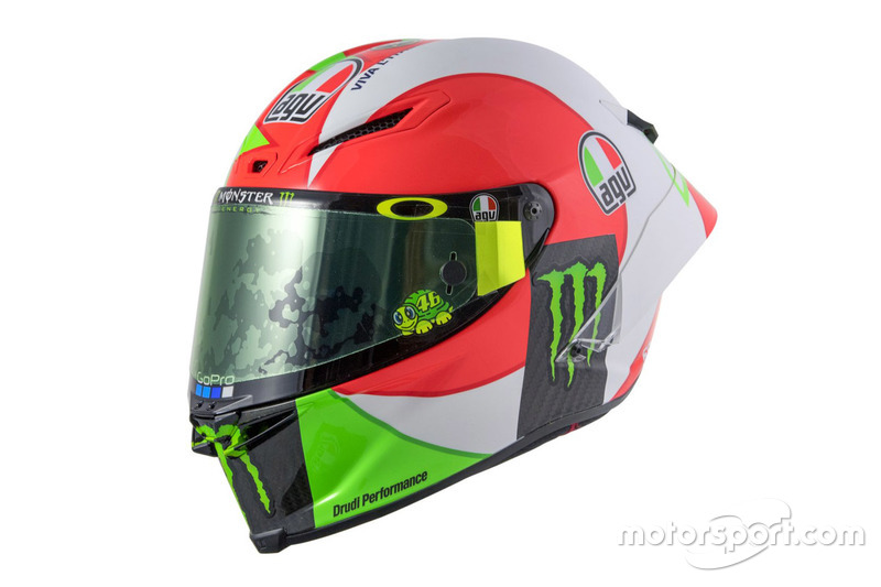 Il casco di Valentino Rossi, Yamaha Factory Racing