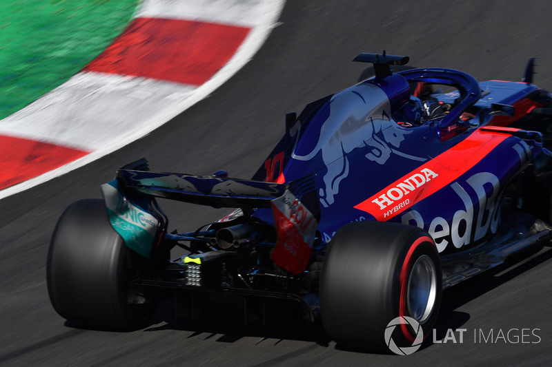 Pierre Gasly, Scuderia Toro Rosso STR13 rear wing