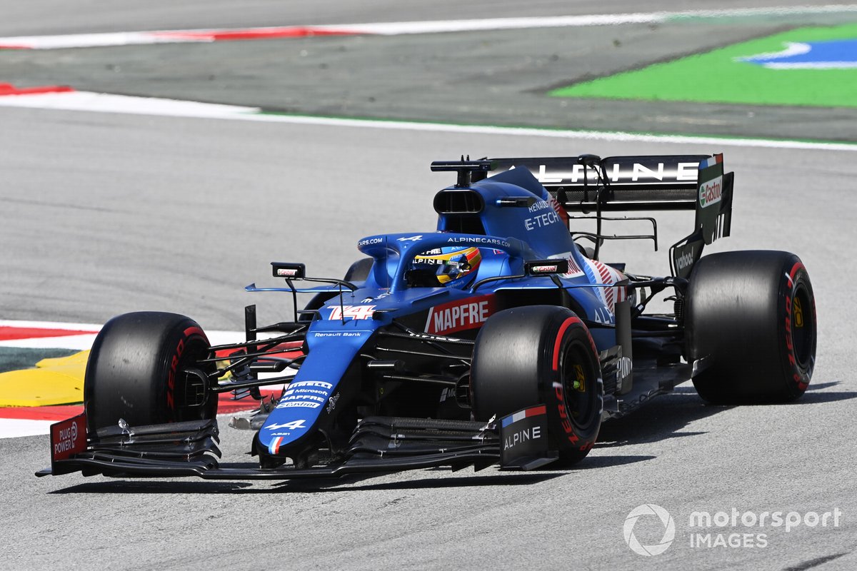 P10 Fernando Alonso, Alpine A521