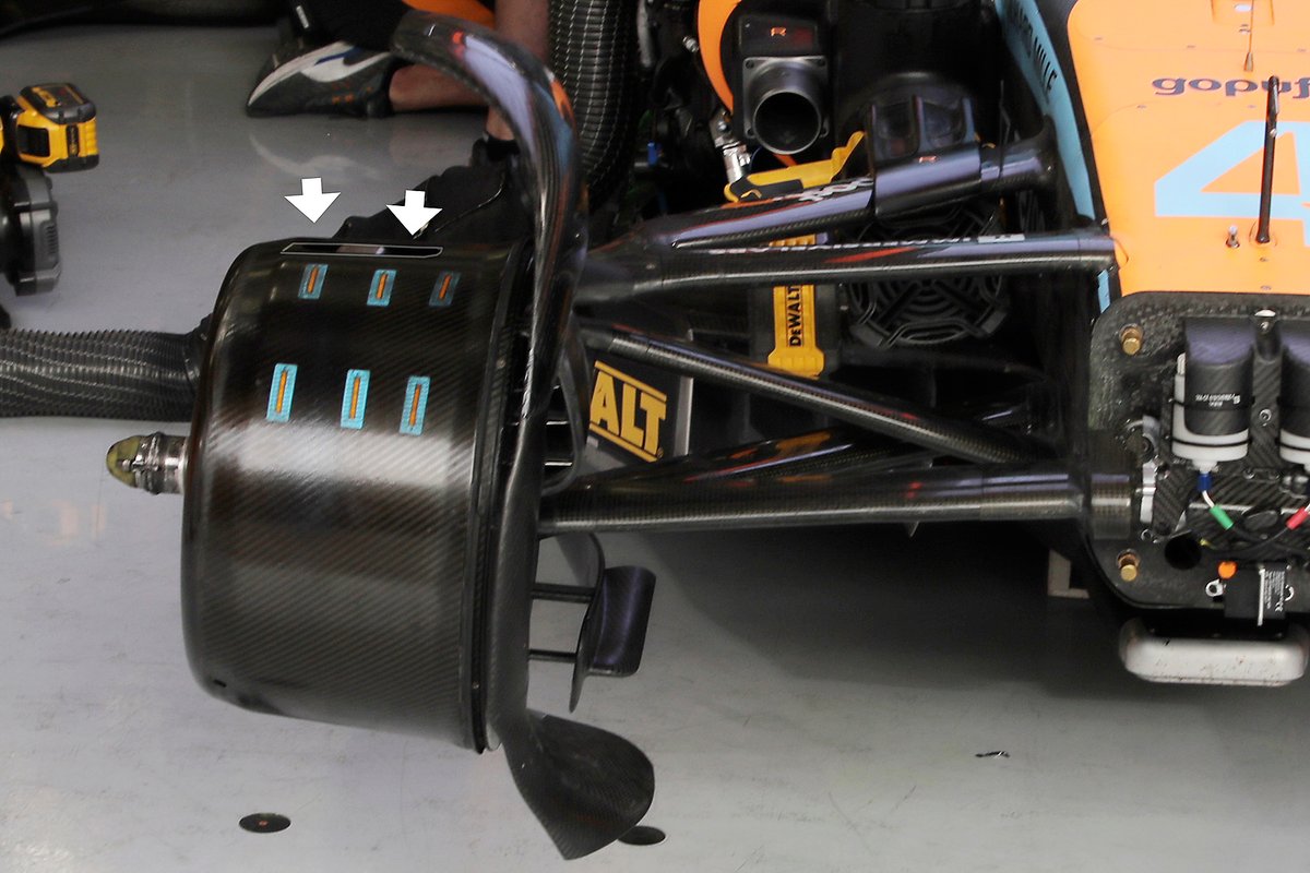 Freno delantero McLaren MCL36