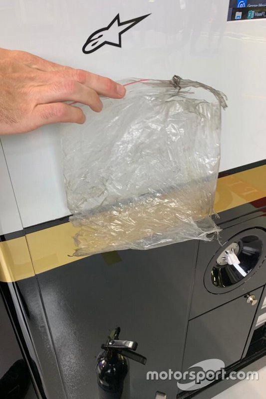 Bag of Kevin Magnussen, Haas F1 Team