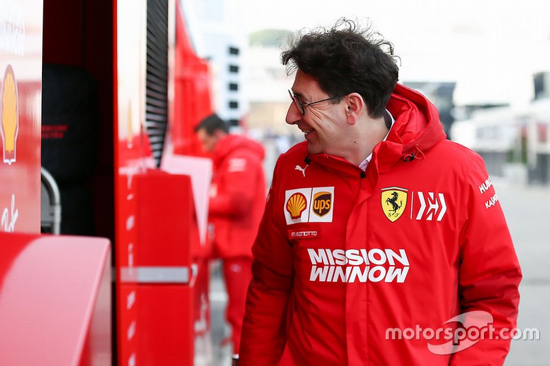 Mattia Binotto, directeur de Ferrari