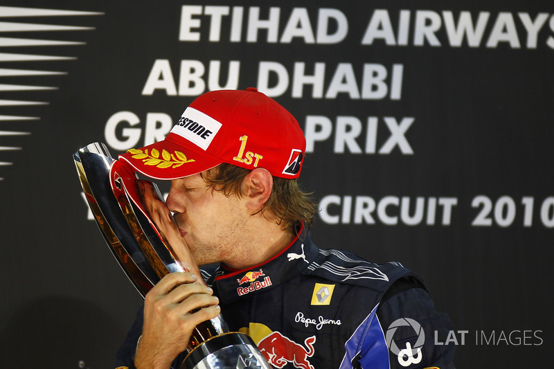 Temporadas en las que Vettel fue campeón