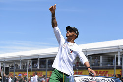 Lewis Hamilton, Mercedes-AMG F1 on the drivers parade