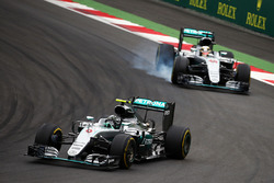 Nico Rosberg en Lewis Hamilton, Mercedes AMG F1 W07 Hybrid