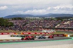 Себастьян Феттель, Ferrari SF71H, Валттері Боттас, Mercedes AMG F1 W09