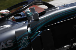 Lewis Hamilton, Mercedes AMG F1 W09.