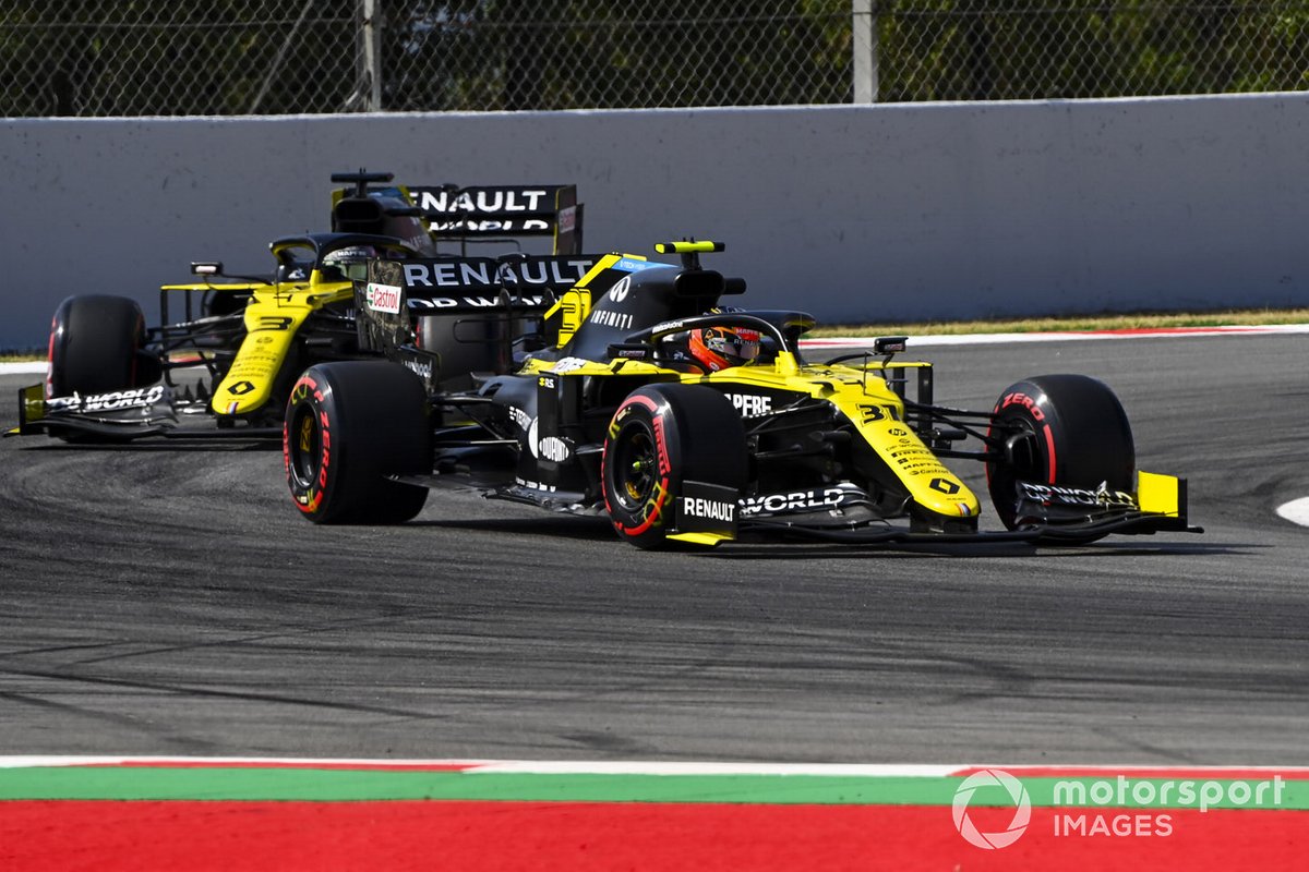 Эстебан Окон, Renault F1 Team R.S.20 и Даниэль Риккардо, Renault F1 Team R.S.20