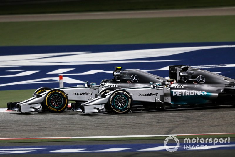 Льюіс Хемілтон, Ніко Росберг, Mercedes W05