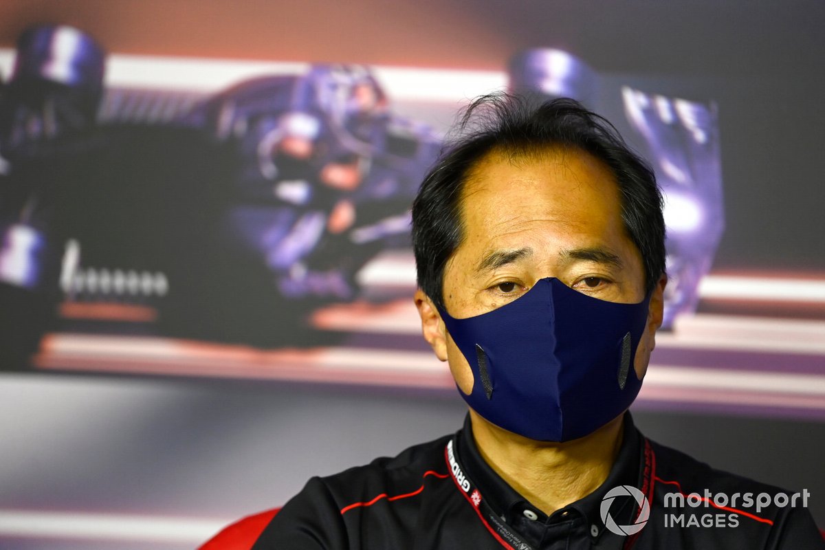 Toyoharu Tanabe, F1 Technical Director, Honda, in the team principals Press Conference