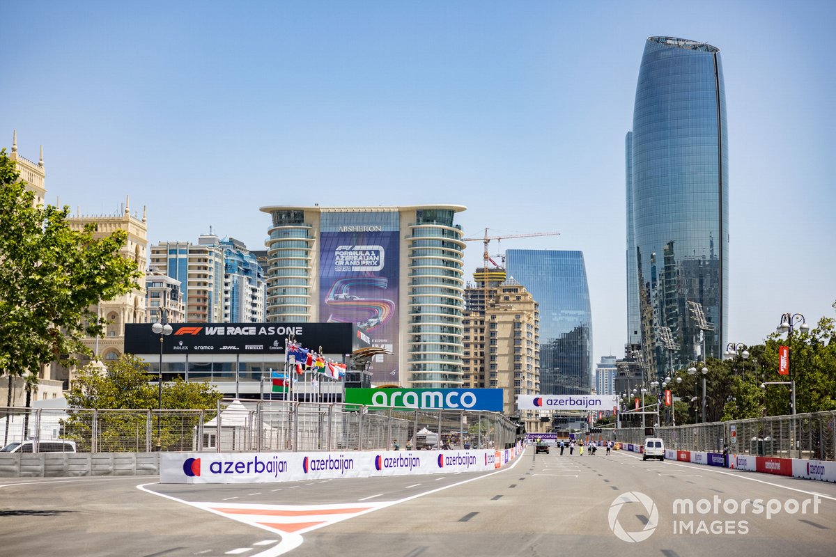Circuito de Bakú en Azerbaiyán