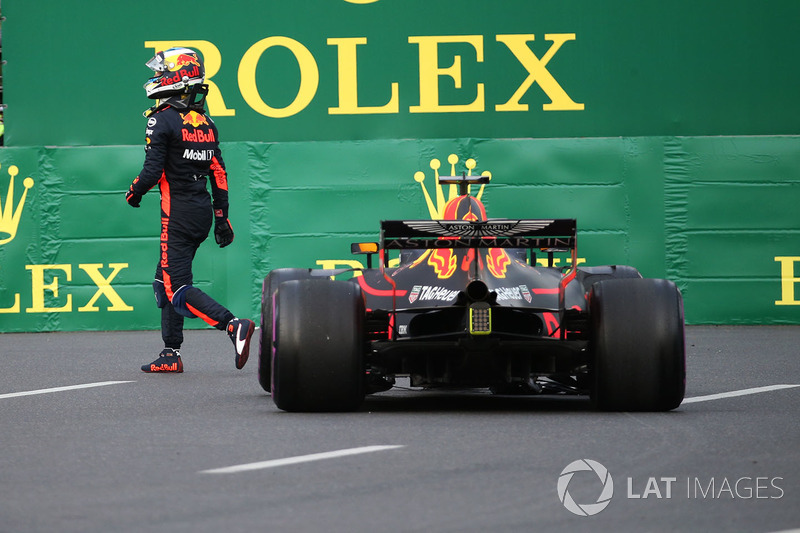 Race retiree Daniel Ricciardo, Red Bull Racing RB14