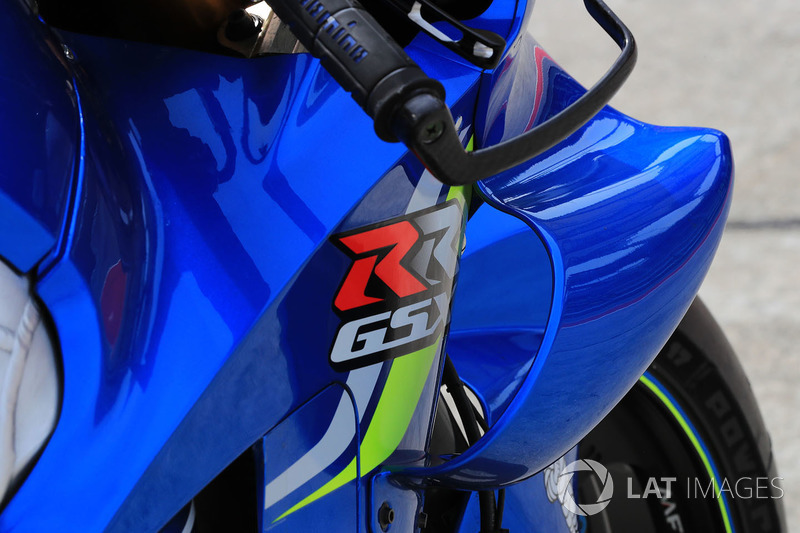 Обтічник на мотоциклі Алекса Рінса, Team Suzuki MotoGP