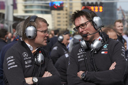 Гоночный инженер Mercedes AMG F1 Питер Боннингтон