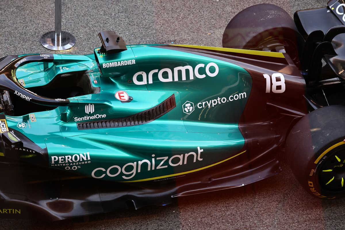 Detalle del chasis del Aston Martin AMR22
