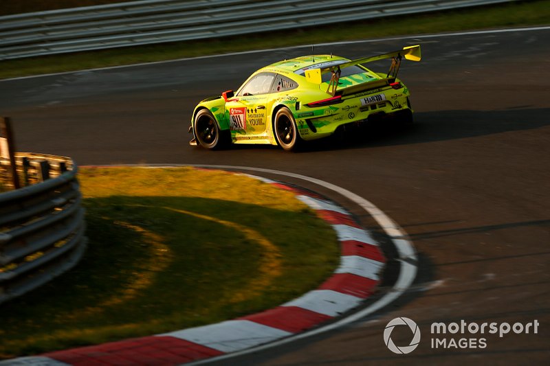 Nach langer Führung verlor der Manthey-Porsche #911 den Sieg durch Strafe