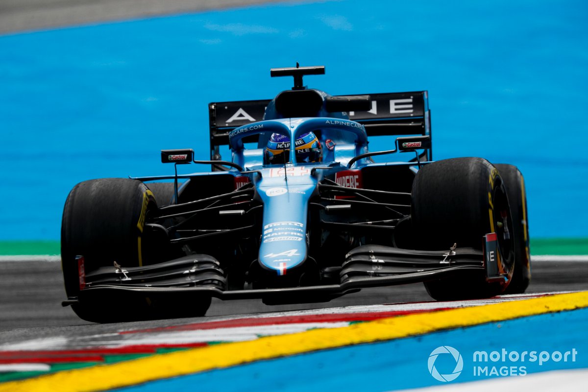 P8 Fernando Alonso, Alpine A521