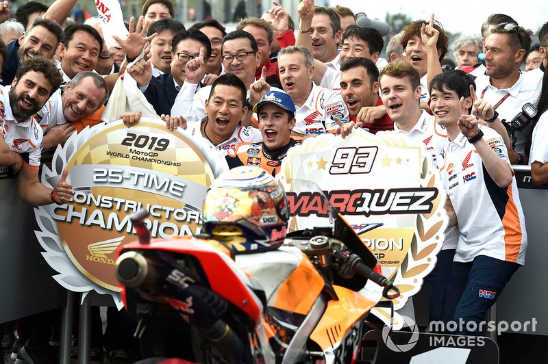 Ganador de la carrera Marc Marquez, Repsol Honda Team