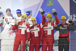 LMP1-L-Podium: 1. #13 Rebellion Racing, Rebellion R-One AER: Matheo Tuscher, Dominik Kraihamer, Alex