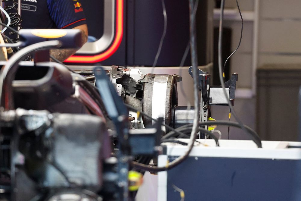 Red Bull Racing RB19 Detalle del tambor de freno