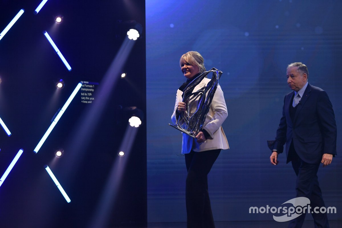 Коринна Шумахер и Жан Тодт, президент FIA