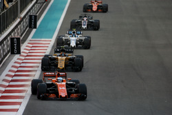 Fernando Alonso, McLaren MCL32, Nico Hulkenberg, Renault F1 Team RS17, Lance Stroll, Williams FW40,