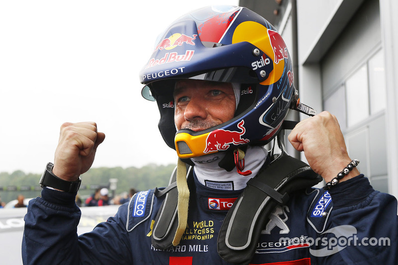 Winner Sébastien Loeb, Team Peugeot Total