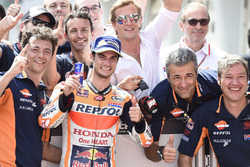 Pole sitter Dani Pedrosa, Repsol Honda Team