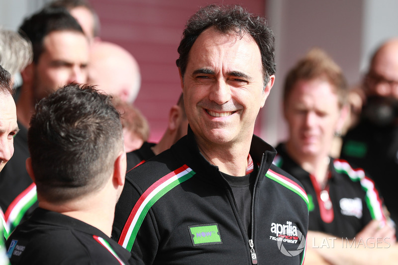 Romano Albesiano, Aprilia team manager