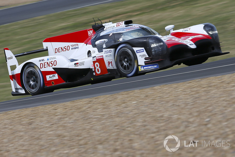 #8 Toyota Gazoo Racing Toyota TS050: Sebastien Buemi, Kazuki Nakajima, Fernando Alonso, Jose Maria Lopez, Anthony Davidson