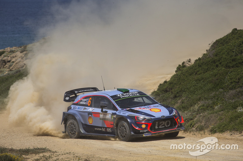 Hayden Paddon, Sebastian Marshall, Hyundai Motorsport Hyundai i20 Coupe WRC