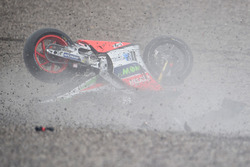 La caduta di Stefan Bradl, Aprilia Racing Team Gresini