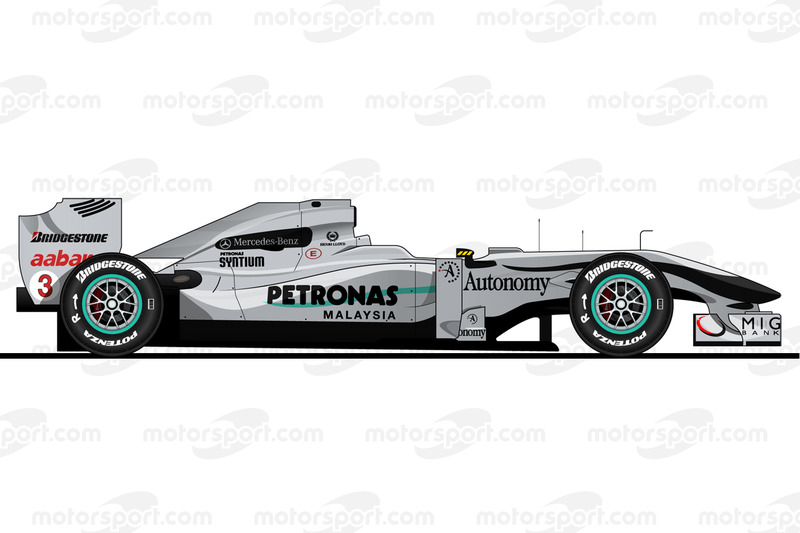 2010: Mercedes W01