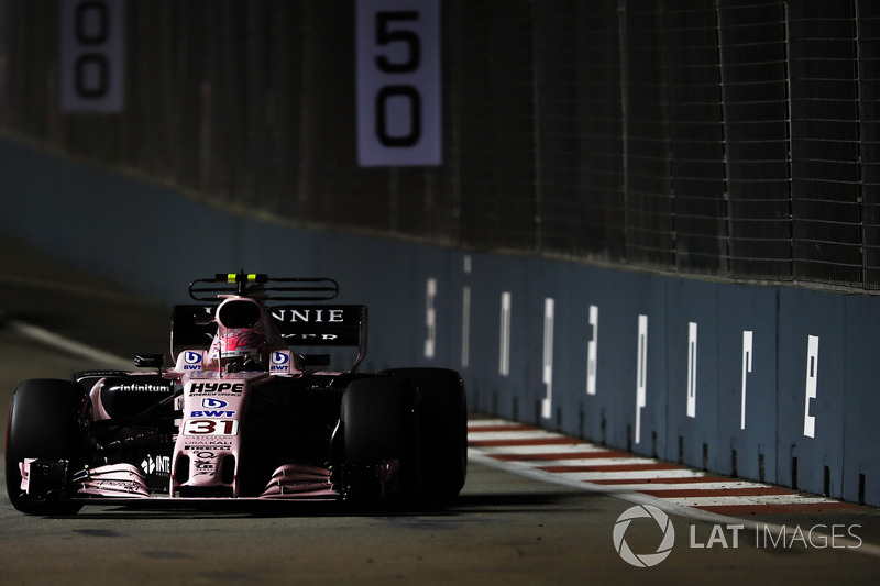 Esteban Ocon, Sahara Force India F1 VJM10